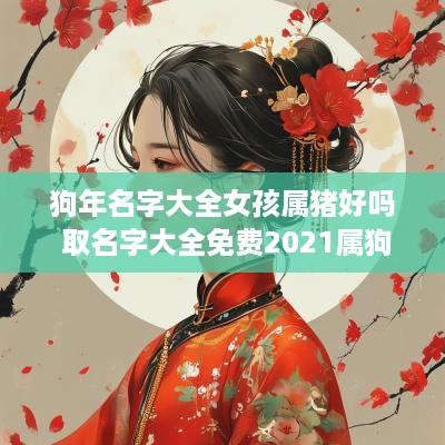 狗年名字大全女孩属猪好吗 取名字大全免费2025属狗的女孩子