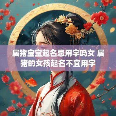 属猪宝宝起名忌用字吗女 属猪的女孩起名不宜用字