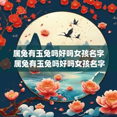 属兔有玉兔吗好吗女孩名字 属兔有玉兔吗好吗女孩名字叫什么