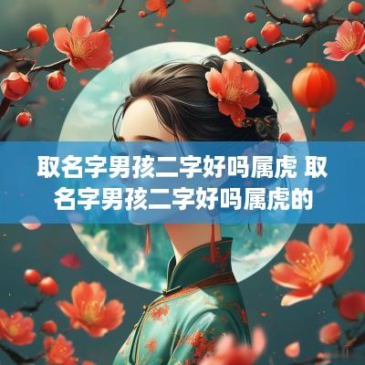 取名字男孩二字好吗属虎 取名字男孩二字好吗属虎的