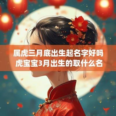 属虎三月底出生起名字好吗 虎宝宝3月出生的取什么名字