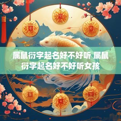 属鼠衍字起名好不好听 属鼠衍字起名好不好听女孩