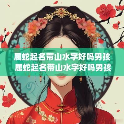 属蛇起名带山水字好吗男孩 属蛇起名带山水字好吗男孩子