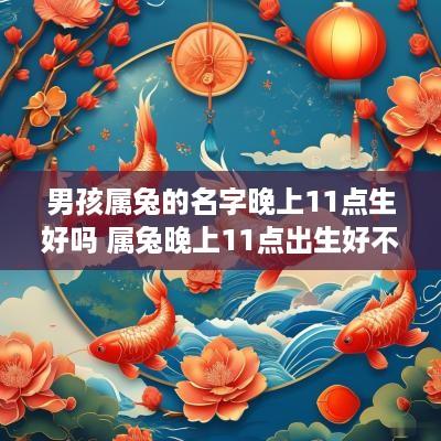 男孩属兔的名字晚上11点生好吗 属兔晚上11点出生好不好 男孩属兔的名字晚上11点生好吗 属兔晚上11点出生好不好