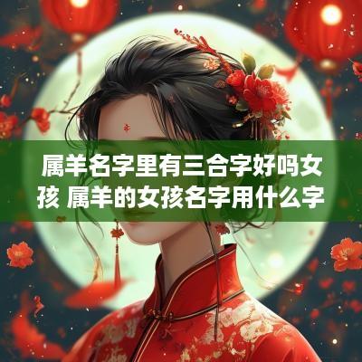 属羊名字里有三合字好吗女孩 属羊的女孩名字用什么字好2003年