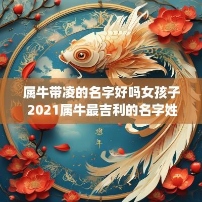 属牛带凌的名字好吗女孩子 2025属牛最吉利的名字姓凌