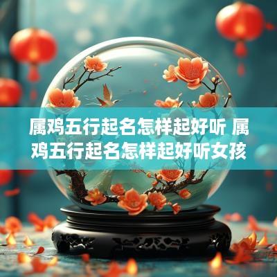 属鸡五行起名怎样起好听 属鸡五行起名怎样起好听女孩