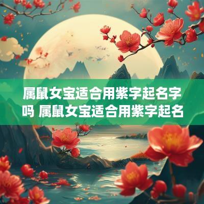 属鼠女宝适合用紫字起名字吗 属鼠女宝适合用紫字起名字吗好吗
