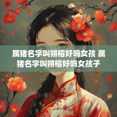 属猪名字叫朔榕好吗女孩 属猪名字叫朔榕好吗女孩子