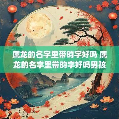 属龙的名字里带昀字好吗 属龙的名字里带昀字好吗男孩