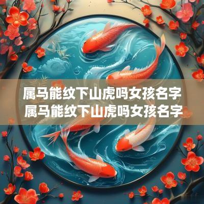 属马能纹下山虎吗女孩名字 属马能纹下山虎吗女孩名字怎么取