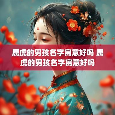 属虎的男孩名字寓意好吗 属虎的男孩名字寓意好吗