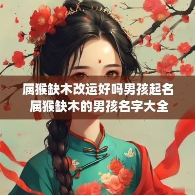 属猴缺木改运好吗男孩起名 属猴缺木的男孩名字大全