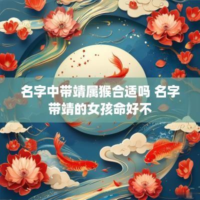 名字中带靖属猴合适吗 名字带靖的女孩命好不