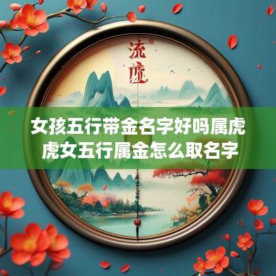 女孩五行带金名字好吗属虎 虎女五行属金怎么取名字