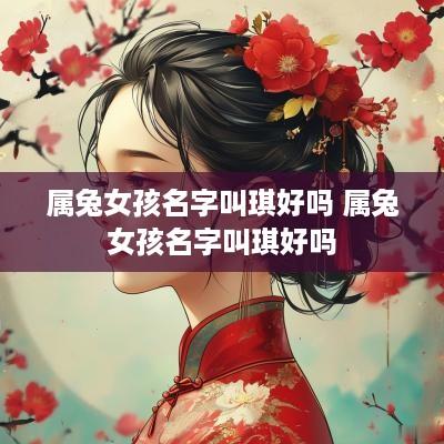 属兔女孩名字叫琪好吗 属兔女孩名字叫琪好吗