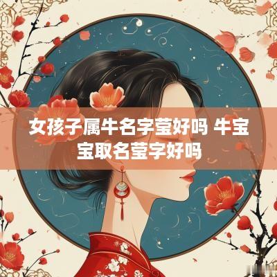 女孩子属牛名字莹好吗 牛宝宝取名莹字好吗
