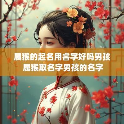 属猴的起名用睿字好吗男孩 属猴取名字男孩的名字