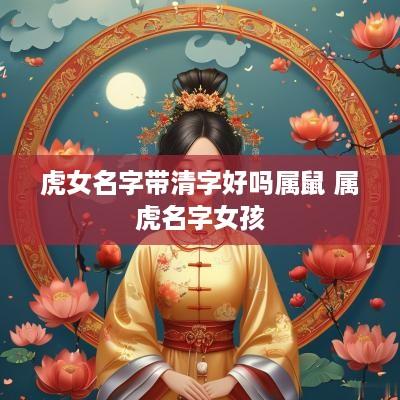 虎女名字带清字好吗属鼠 属虎名字女孩