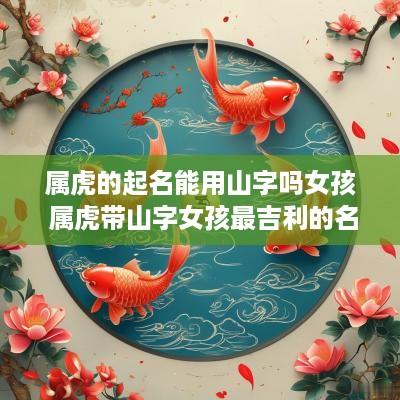 属虎的起名能用山字吗女孩 属虎带山字女孩最吉利的名字