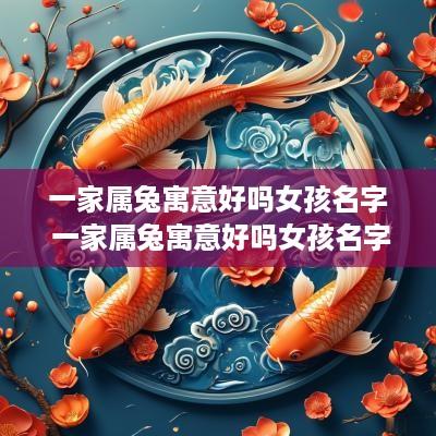 一家属兔寓意好吗女孩名字 一家属兔寓意好吗女孩名字怎么取 一家属兔寓意好吗女孩名字 一家属兔寓意好吗女孩名字怎么取