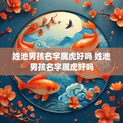 姓池男孩名字属虎好吗 姓池男孩名字属虎好吗