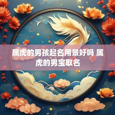 属虎的男孩起名用景好吗 属虎的男宝取名