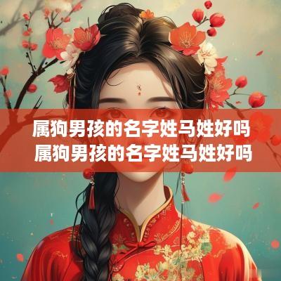 属狗男孩的名字姓马姓好吗 属狗男孩的名字姓马姓好吗怎么取