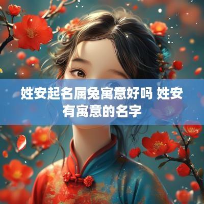 姓安起名属兔寓意好吗 姓安有寓意的名字