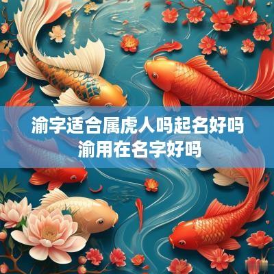 渝字适合属虎人吗起名好吗 渝用在名字好吗