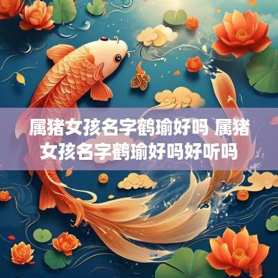 属猪女孩名字鹤瑜好吗 属猪女孩名字鹤瑜好吗好听吗