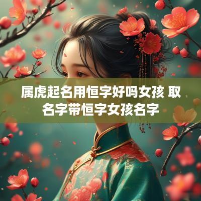 属虎起名用恒字好吗女孩 取名字带恒字女孩名字