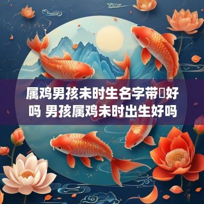 属鸡男孩未时生名字带喆好吗 男孩属鸡未时出生好吗
