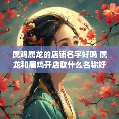 属鸡属龙的店铺名字好吗 属龙和属鸡开店取什么名称好