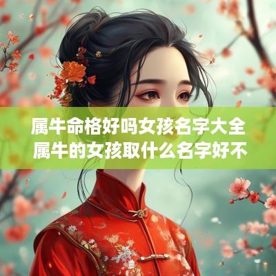 属牛命格好吗女孩名字大全 属牛的女孩取什么名字好不好