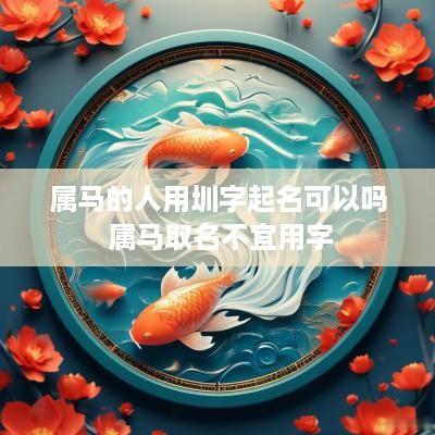 属马的人用圳字起名可以吗 属马取名不宜用字