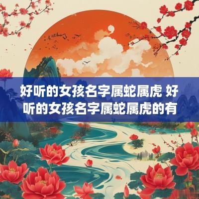 好听的女孩名字属蛇属虎 好听的女孩名字属蛇属虎的有哪些