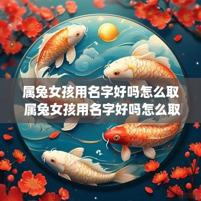 属兔女孩用名字好吗怎么取 属兔女孩用名字好吗怎么取名