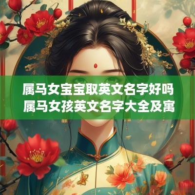 属马女宝宝取英文名字好吗 属马女孩英文名字大全及寓意及读法