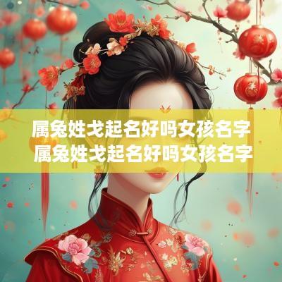 属兔姓戈起名好吗女孩名字 属兔姓戈起名好吗女孩名字怎么取