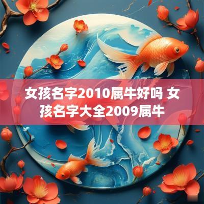 女孩名字2010属牛好吗 女孩名字大全2009属牛