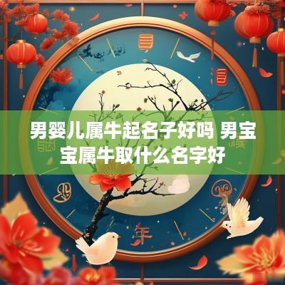 男婴儿属牛起名子好吗 男宝宝属牛取什么名字好