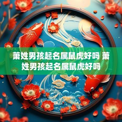 萧姓男孩起名属鼠虎好吗 萧姓男孩起名属鼠虎好吗