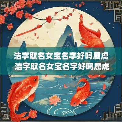 洁字取名女宝名字好吗属虎 洁字取名女宝名字好吗属虎的