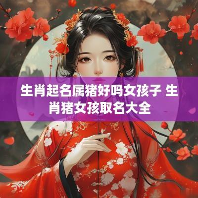 生肖起名属猪好吗女孩子 生肖猪女孩取名大全