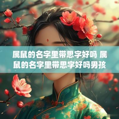 属鼠的名字里带思字好吗 属鼠的名字里带思字好吗男孩