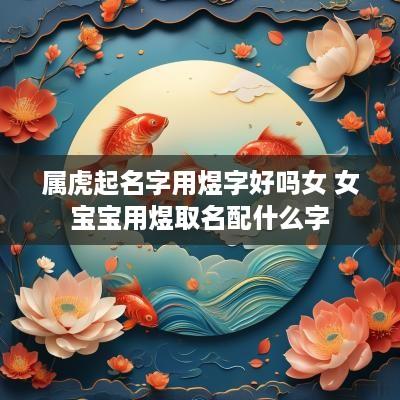 属虎起名字用煜字好吗女 女宝宝用煜取名配什么字