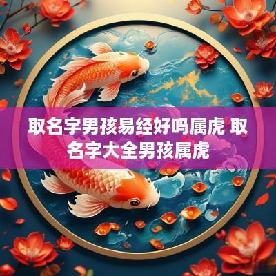 取名字男孩易经好吗属虎 取名字大全男孩属虎