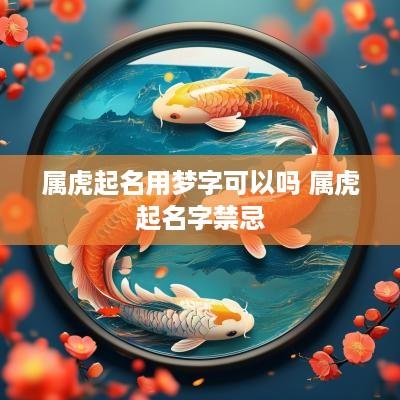 属虎起名用梦字可以吗 属虎起名字禁忌