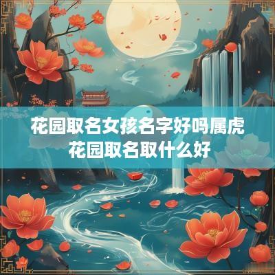 花园取名女孩名字好吗属虎 花园取名取什么好